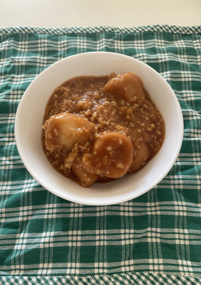 簡単里芋のそぼろ煮-レシピのメイン写真