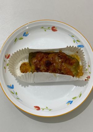 ≪学校給食≫ピーマンカップのチーズ焼き-レシピのメイン写真