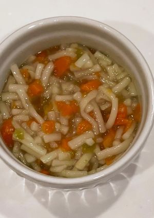 野菜とひやむぎ 9ヶ月離乳食-レシピのメイン写真
