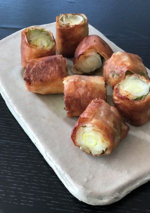 ねぎ豚春巻き-レシピのメイン写真