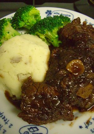 プロの味♪ バルサミコステーキ(改訂)-レシピのメイン写真