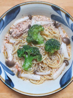 投稿済みのトマトクリーム煮でスープパスタ-レシピのメイン写真