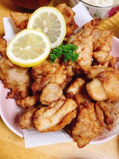 米粉でカラッとジューシーな塩から揚げ-レシピのメイン写真
