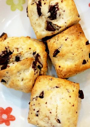 お豆腐チョコスコーン-レシピのメイン写真