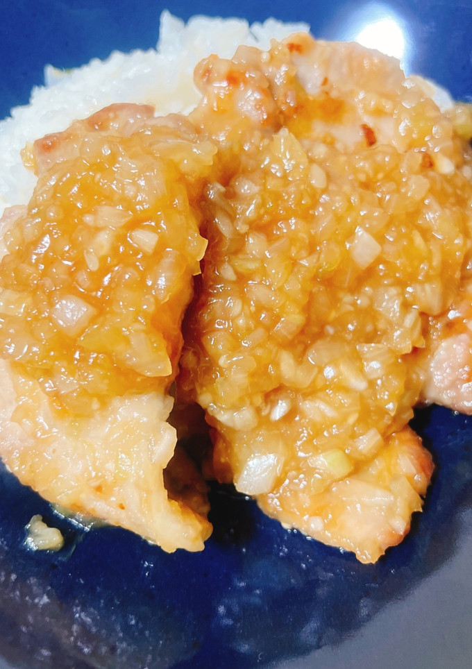 玉ねぎたっぷり生姜焼き丼-レシピのメイン写真