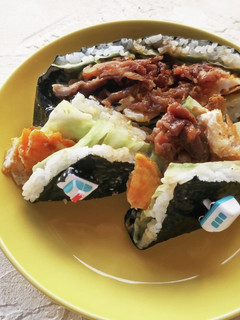 おにぎらず 焼き肉卵-レシピのメイン写真