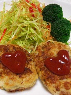 ヘルシー大豆入り焼きコロッケ-レシピのメイン写真