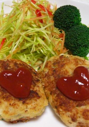 ヘルシー大豆入り焼きコロッケ-レシピのメイン写真