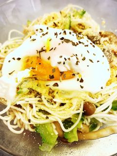 レンジで簡単ゴーヤとツナとしめじそうめん-レシピのメイン写真