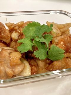 れんこんと鶏肉の甘酢炒め-レシピのメイン写真