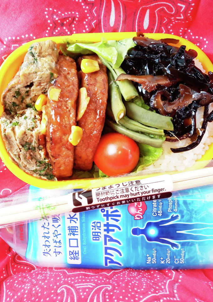お弁当①夏≈いんげん≈-レシピのメイン写真