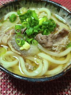生姜肉うどん-レシピのメイン写真