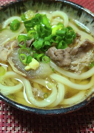 生姜肉うどん-レシピのメイン写真