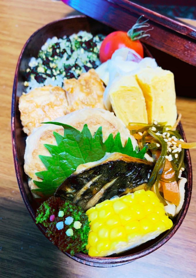 さばの中華風焼き弁当♡-レシピのメイン写真