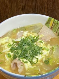 チーズ風味・白菜の豚汁-レシピのメイン写真