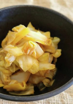 あっさりで簡単！キャベツのポン酢風和え物-レシピのメイン写真