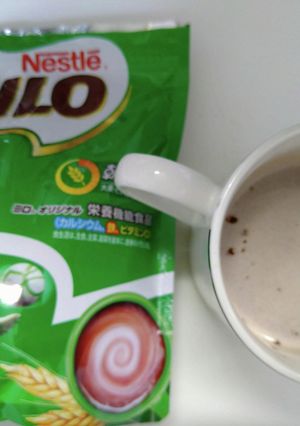 すりごま入りホットミロ-レシピのメイン写真
