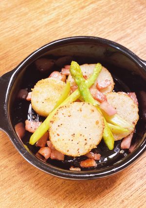 簡単！ベーコンと山芋ソテー☆チーズカリッ-レシピのメイン写真
