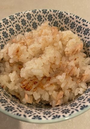 なめたけとシーチキンの炊き込みご飯-レシピのメイン写真