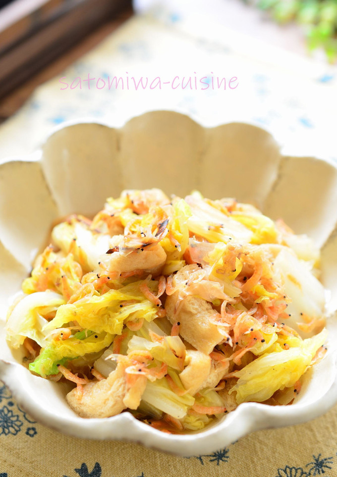 ５分で完成☆白菜とアミエビのサッと煮-レシピのメイン写真