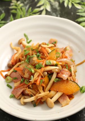 簡単！ぽかぽか野菜のしょうが焼き-レシピのメイン写真