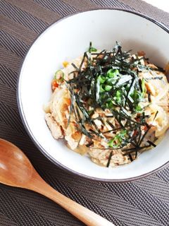 鮭缶の卵とじ丼-レシピのメイン写真