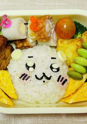 ちいかわ弁当-レシピのメイン写真