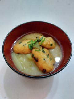 鮭のつみれとじゃが芋の味噌汁-レシピのメイン写真