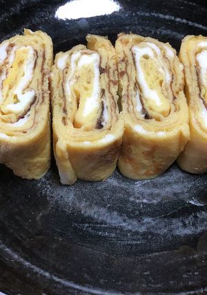 新作あごだし使用大人のたまご焼き-レシピのメイン写真
