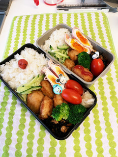 中学生 お弁当の日 10/21-レシピのメイン写真