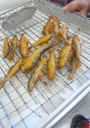 ホンモロコから揚げカレー味-レシピのメイン写真