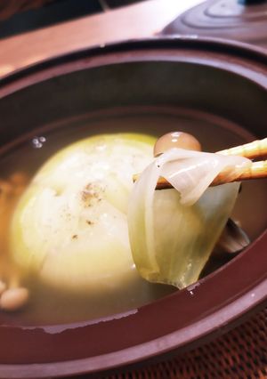芯から温まる丸ごと玉ねぎスープレンチン-レシピのメイン写真