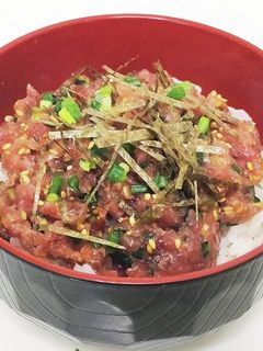 ネギトロ丼-レシピのメイン写真