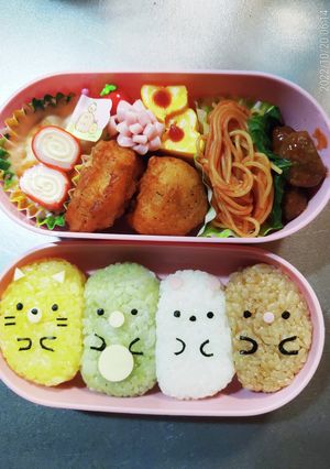 すみっコぐらし弁当-レシピのメイン写真