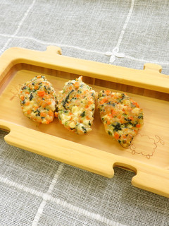 【手づかみ食べ】野菜入り豆腐つくね-レシピのメイン写真