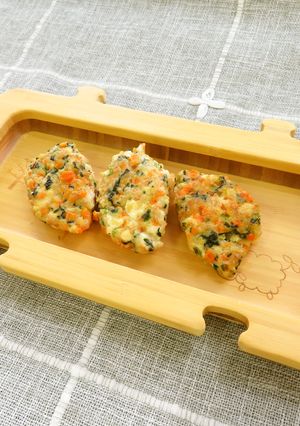 【手づかみ食べ】野菜入り豆腐つくね-レシピのメイン写真