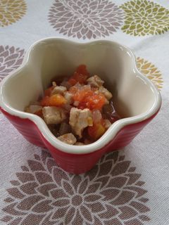 【鉄分アップ】まぐろと野菜のトマト煮-レシピのメイン写真