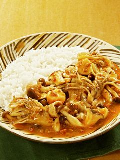 きのこたっぷり麻婆カレー-レシピのメイン写真