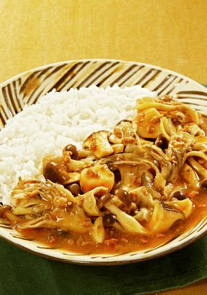 きのこたっぷり麻婆カレー-レシピのメイン写真