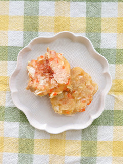 【手づかみ食べ】お好み焼き2種-レシピのメイン写真