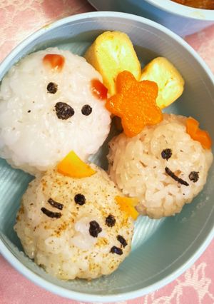 すみっコぐらし　おにぎり-レシピのメイン写真