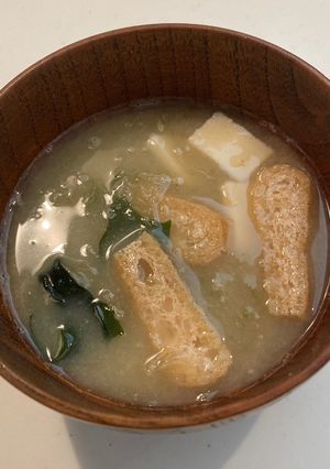 お湯を注ぐだけ、乾物だけでほっこり味噌汁-レシピのメイン写真