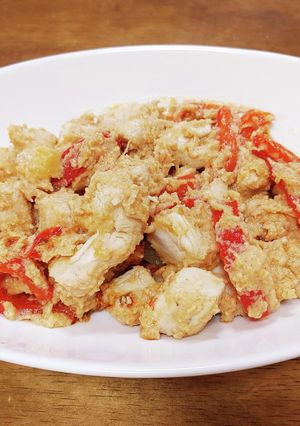 鶏肉カシューナッツペースト炒め-レシピのメイン写真