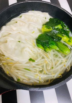 包丁要らずのギョウザ鍋 パパッと簡単-レシピのメイン写真