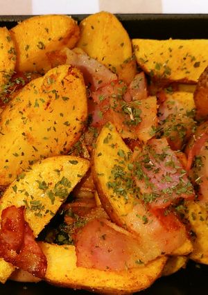 ♡インカのめざめとベーコンのカレー炒め♡-レシピのメイン写真