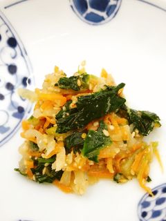 【病院】切干大根ごまあえ【給食】-レシピのメイン写真