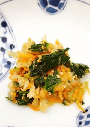 【病院】切干大根ごまあえ【給食】-レシピのメイン写真
