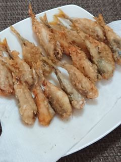 小アジの唐揚げ(竜田揚げ)-レシピのメイン写真
