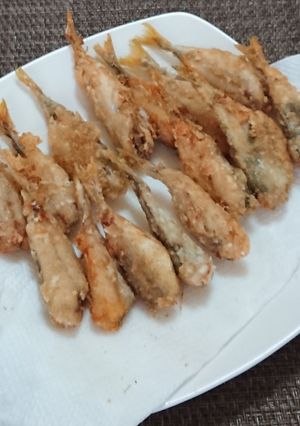 小アジの唐揚げ(竜田揚げ)-レシピのメイン写真