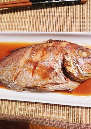 簡単!鯛のあら煮-レシピのメイン写真
